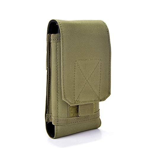 Tactical MOLLE Smartphone Holster, Universal Army Mobile Phone Belt Pouch EDC Security Pack Carry Accessory Kit Blowout Pouch Belt Loops Waist Bag Case For iPhone 6/6s 6plus Samsung Galaxy S7 S6 edge