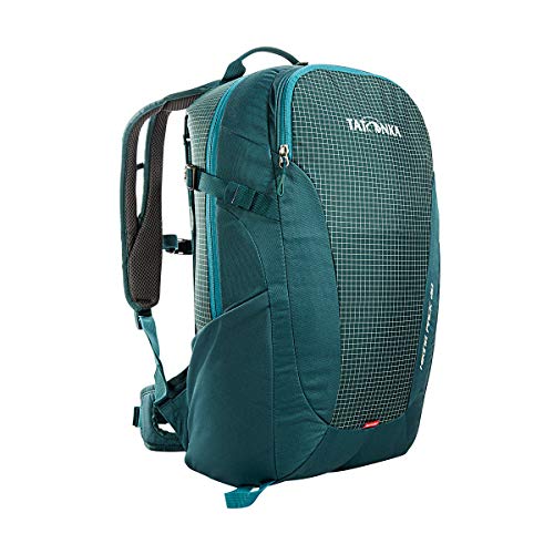 Tatonka Hiking Pack - Mochila de senderismo (20 L, con ventilación en la espalda y protección contra la lluvia), Unisex adulto, Mochila para senderismo, 1546, verde petróleo, 20 Litros