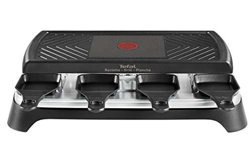 Tefal grill-raclette Inox Design RE4598 - 8 personen