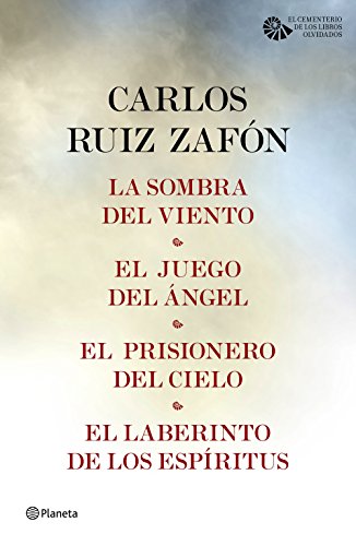 Tetralogía El Cementerio de los Libros Olvidados (pack) (Carlos Ruiz Zafón)