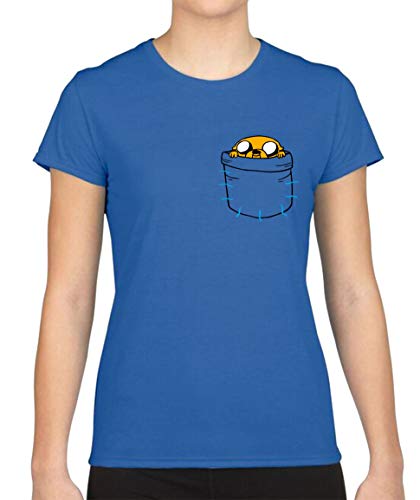 The Fan Tee Camiseta de Mujer Hora de Aventuras Jake Finn 005 S