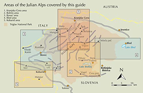 The Julian Alps of Slovenia: Mountain Walks and Short Treks (Cicerone Walking Guide) [Idioma Inglés]