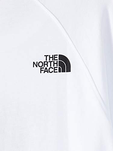 The North Face Hombre Camiseta Rag Red Box, Blanco, X-Small