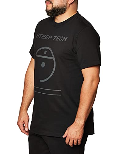 The North Face Hombre Steep Tech Light S/S Top Camiseta, TNF Black, XL