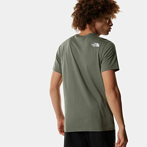 The North Face Men's S/S Simple Dome tee - Camiseta para Hombre AG. Green S