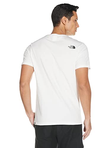 The North Face T92TX3 Camiseta Easy, Hombre, Blanco (Tnf White), S