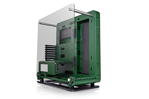 Thermaltake Core P6 TG Racing Green | Mid-Tower-ATX-PC-Chassis | 3 x 4mm Tempered Glass | Wall Mount | Green