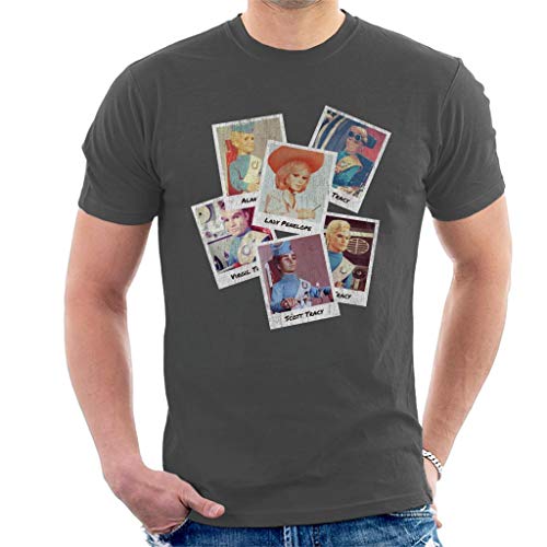 Thunderbirds Character Vintage Polaroid Design Men's T-Shirt