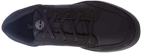 Timberland Davis Square F/L Oxford Sneaker Basic Zapatillas para Hombre, Negro, 42 EU