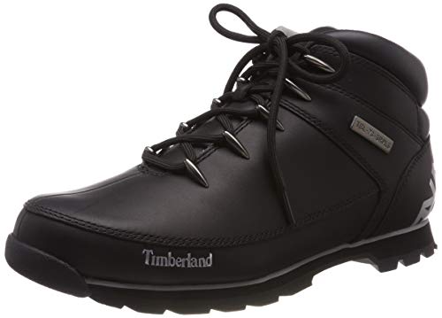 Timberland Euro Sprint Hiker, Zapatilla de Velcro Hombre, Negro (Black A17jr), 43.5 EU