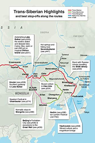 Trans-Siberian Handbook: The Trailblazer Guide to the Trans-Siberian Railway Journey Includes Guides to 25 Cities [Idioma Inglés] (Trailblazer Handbook)