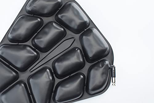 TRAVELLER SMART cushion SW-MOTECH Black. 33.5 x 38 cm.