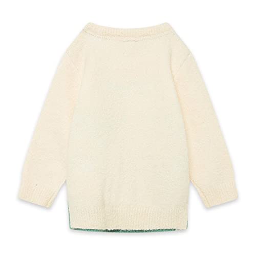 Tuc Tuc Jersey Tricot Dinosaurio NIÑO Blanco Highlands FW21 Suéter, 4A Chicos