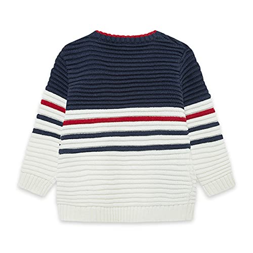 Tuc Tuc Jersey Tricot Rayas NIÑO Azul Hello London FW21 Suéter, 4A Chicos