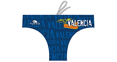 Turbo - Bañador Slip Waterpolo Men Suits Valencia de Waterpolo Competicion Natación y Triatlón Patrón de Ajuste cómodo
