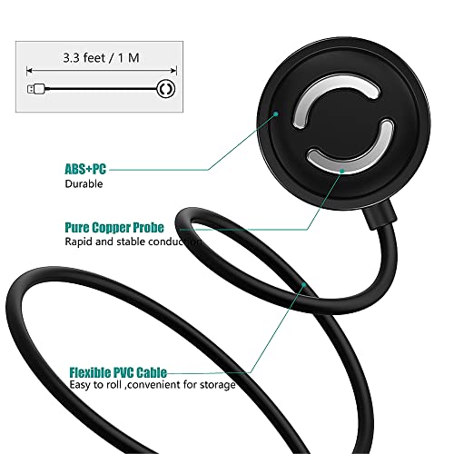 TUSITA Magnética Cargador Compatible con Suunto 9 Peak - Cable de Carga USB 3.3ft 100cm - Reloj Deportivo GPS Accesorios