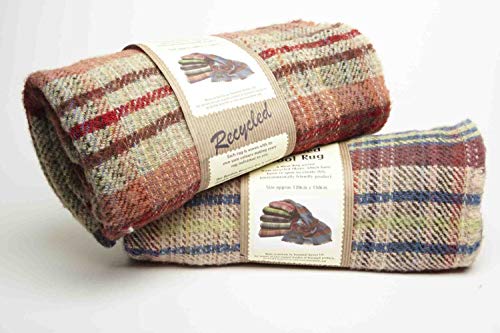 Tweedmill - Manta de viaje de lana reciclada británica