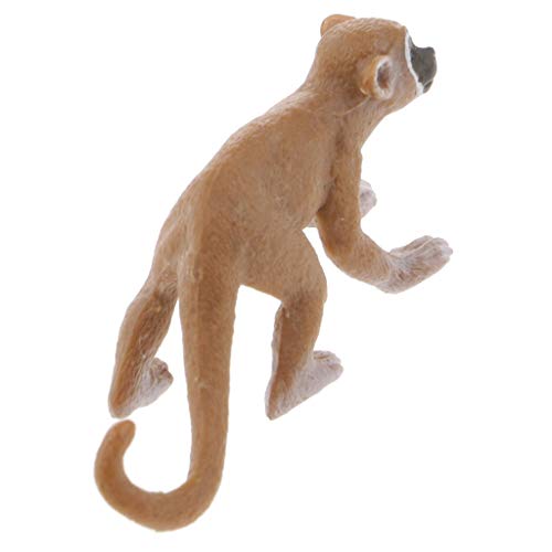 U-K Mono de Ardilla Realista Animal Salvaje Figura de acción Modelo Figura de Juguete para niños Creativo y útilConveniente y Agradable