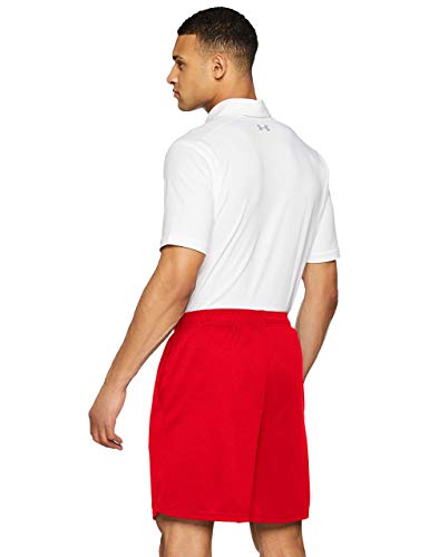Under Armour UA Tech Mesh Short Pantalones Cortos, Hombre, Rojo (Red/Black 600), S