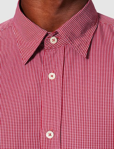 United Colors of Benetton Camisa 5wht5qkn8, 923 Cuadro Rojo, M para Hombre