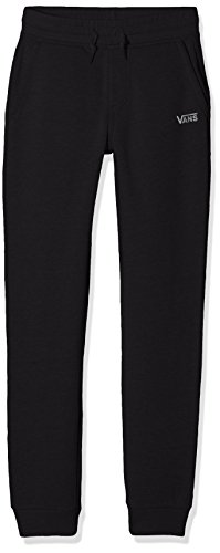 Vans_Apparel Core Basic Fleece Pant S Jogger de Deportes, Negro (Black), Large (Talla del Fabricante: Regular/Large) para Niños