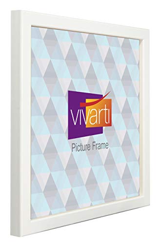 Vivarti Fino Matt Blanco Caja Color Marco, 60 x 60 cm