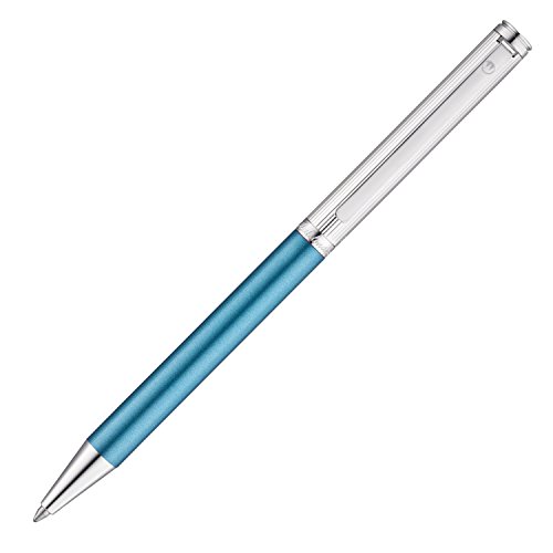 Waldmann dimensionalidad, bolígrafo, línea diseño, azul claro, de plata maciza 925