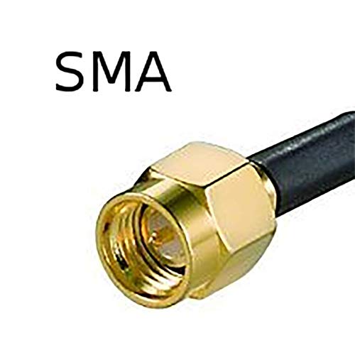 Xoro 2344 LTE Antena exterior Multiband Duo Antena MiMo 2X 15 dBi Max Amplificación Impermeable Exterior 4G para router LTE con conexión SMA para todas las redes 800/1800/2600 MHz
