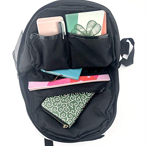 Yaxinduobao Mikecr-ack - Mochila escolar para niños para niñas, niños, ligera, duradera, para escuela primaria, mochila para libros Backpack College School Business Travel Bag Work Bookbag