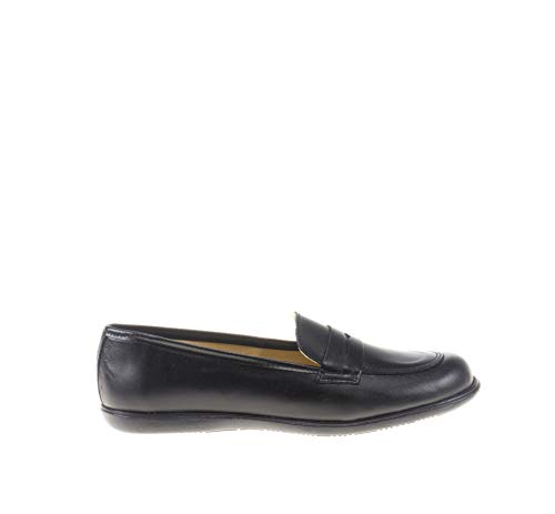 Zapatos Colegiales de Niña Color Negro | Zapatos Mocasines Fabricados en Piel | Disponibles Desde la Talla 31 hasta la 40 | Hecho en España | Mi pequeña Modelo 466.
