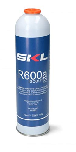1 botella de gas refrigerante y freezer R600 – R600A 420 g OM Ref000UN
