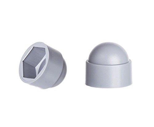 25 piezas capuchones para tornillos M10 (para llave 17) gris protectores para tornillos tapón tapas tapón de tubo