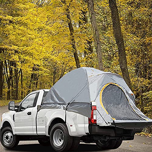 AASSDOO Pickup Camper Carpa Camión Tienda de campaña con Tela Oxford 210D Cama de camión Impermeable Camping para Acampar Pesca Viajes Carpas para Acampar