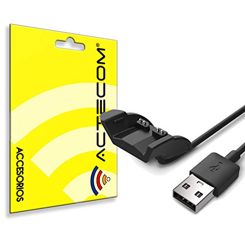 actecom Cable Carga para Garmin Vivosmart HR, HR+, Approach X40 USB 4 Pines Modelos compatibles