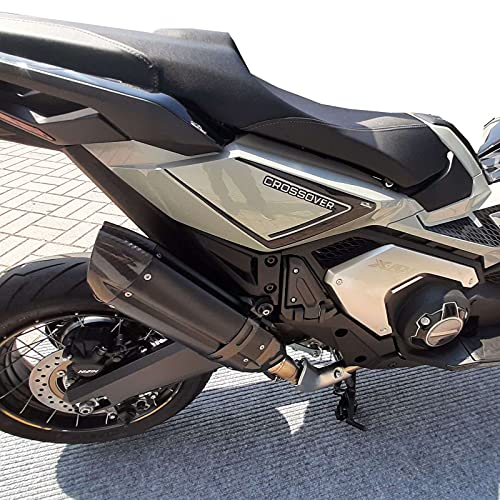 Adhesivos de moto protectores laterales traseros compatibles con Honda X-ADV 2021. Adhesivos resinados 3D protectores laterales traseros.