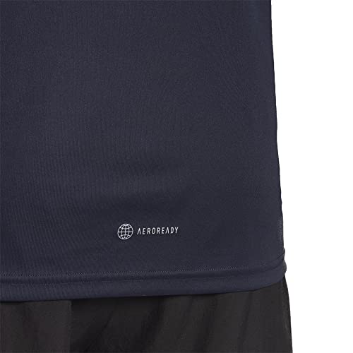 Adidas Camiseta modelo RUN ICON TEE, color Azul, talla L