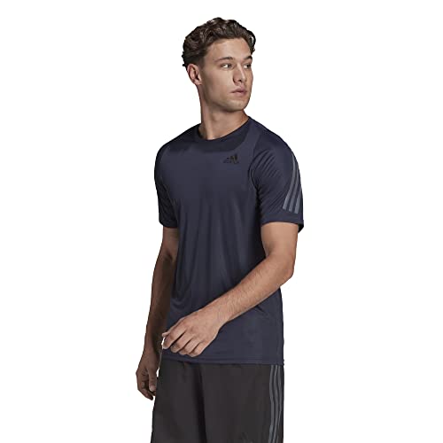 Adidas Camiseta modelo RUN ICON TEE, color Azul, talla M