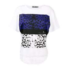 adidas - ESS Leopardo tee - DM5353 - Camisetas/Superior de la Aptitud Multicolor - L