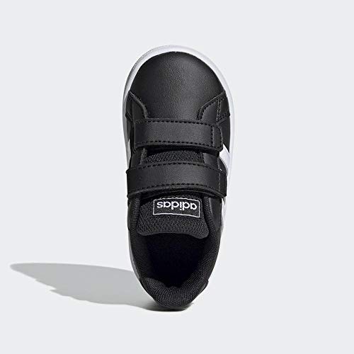 adidas Grand Court I, Sneaker, Core Black/Cloud White/Cloud White, 27 EU