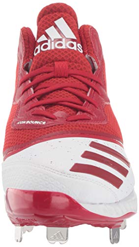 adidas Icon V Bounce Mid, Zapatillas Deportivas. Hombre, FTWR White Power Red Power Red, 48 EU