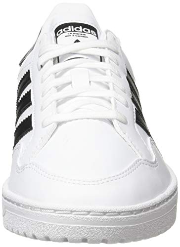 Adidas Novice J, Zapatillas de Gimnasio Unisex Adulto, Blanco White, 36 2/3 EU