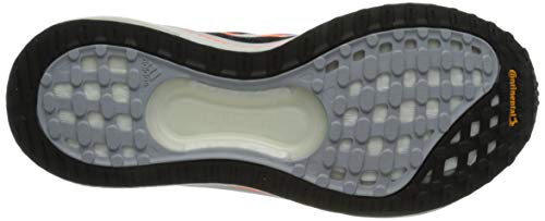 adidas Solar Glide M, Zapatillas para Correr Hombre, Core Black/FTWR White/Screaming Orange, 42 2/3 EU