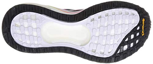 adidas Solar Glide W, Zapatillas para Correr Mujer, Core Black/FTWR White/Screaming Pink, 41 1/3 EU