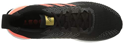 adidas Solarboost St 19, Zapatillas para Correr de Diferentes Deportes Hombre, Cblack/Sigcor/Gold MT, 44 2/3 EU