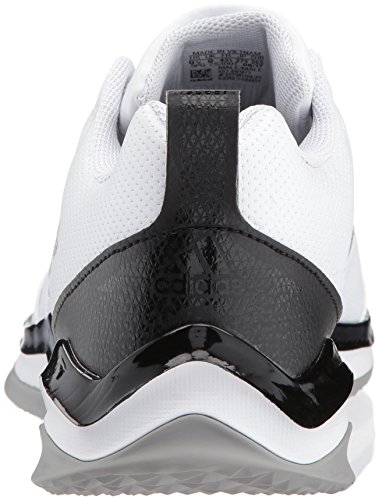 adidas Speed Trainer 3 Sl Cross para hombre, blanco (negro, blanco, plateado (White/metallic Silver/black)), 42.5 EU