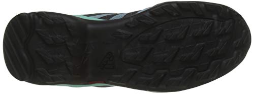 adidas Terrex Ax2r CP K, Zapatillas de Marcha Nórdica Unisex Niños, Multicolor (Gris/Carbono/Menta), 34 EU