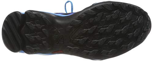 adidas Terrex Ax2R Mid CP K, Zapatillas de Marcha Nórdica Unisex Adulto, Azul (Blue Beauty/Core Black/Shock Yellow Blue Beauty/Core Black/Shock Yellow), 39 1/3 EU