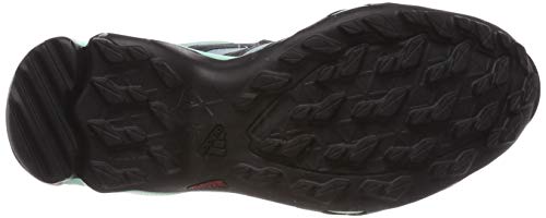 adidas Terrex Ax2R Mid CP K, Zapatillas de Marcha Nórdica Unisex Niños, Gris (Ash Grey S18/Carbon/Clear Mint Ash Grey S18/Carbon/Clear Mint), 34 EU
