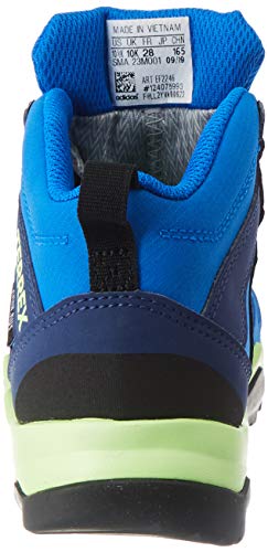 adidas Terrex Ax2r Mid CP K, Zapatillas para Carreras de montaña Unisex niños, Collegiate Navy Core Black Glory Blue, 32 EU