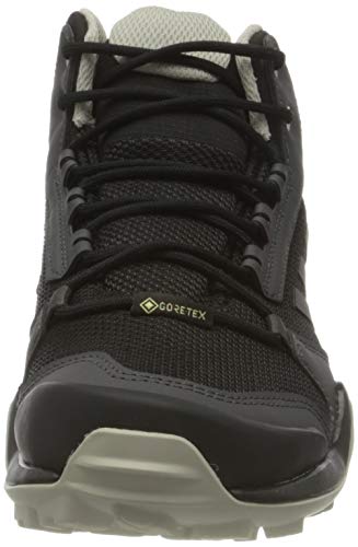 adidas Terrex AX3 Mid GTX W, Zapatillas Deportivas Mujer, Core Black/DGH Solid Grey/Purple Tint, 39 1/3 EU